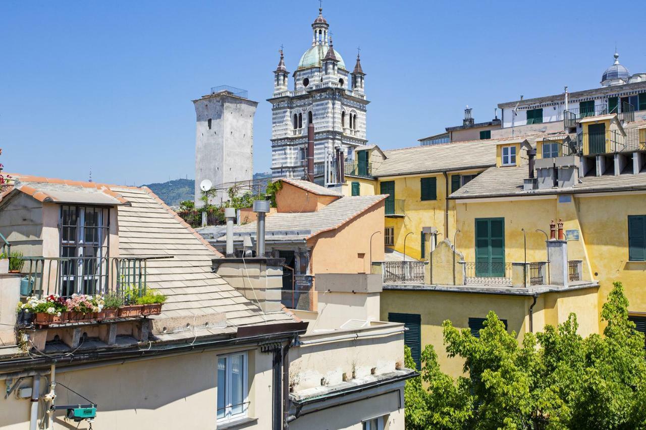 Sui Tetti Del Centro Di Genova By Wonderful Italy Apartment Ngoại thất bức ảnh